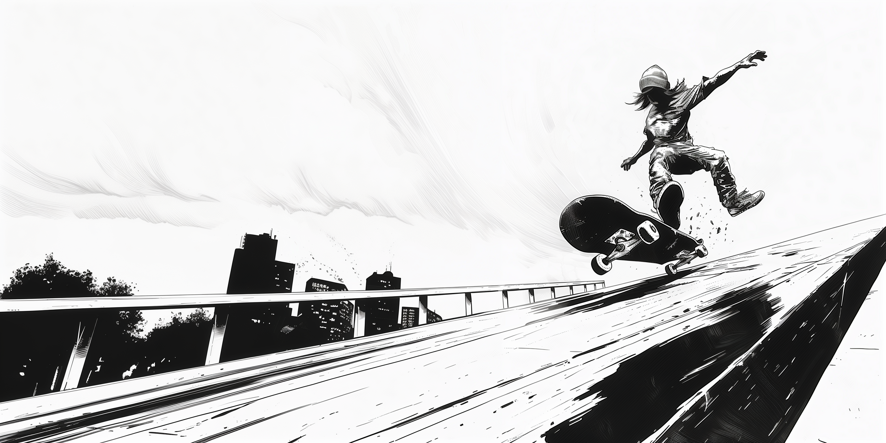 Skateboarding Background Desktop
